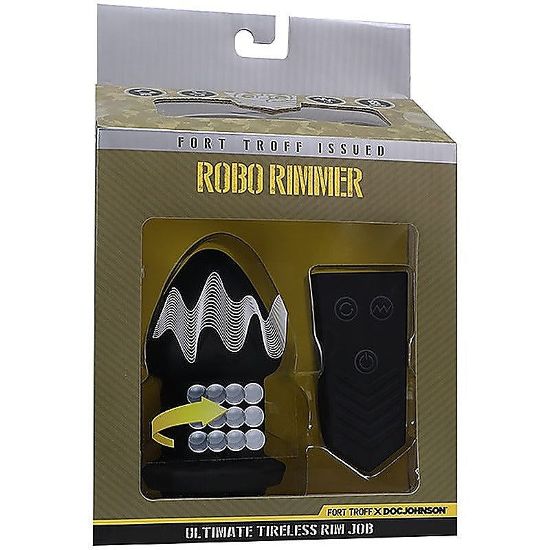 Robo Rimmer Butt Plug by Doc Johnson - Butt Plugs