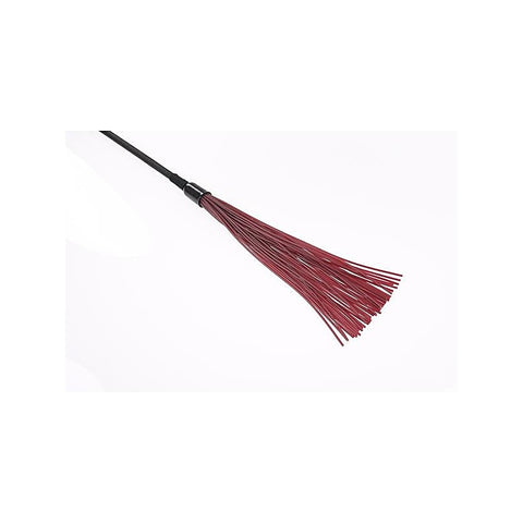 Saffron Tap & Tickle Dual Ended Crop And Silicone Flogger - Whips And Crops