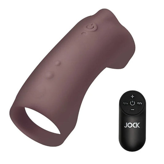 Curve Toys JOCK Vibrating Silicone Penis Sleeve