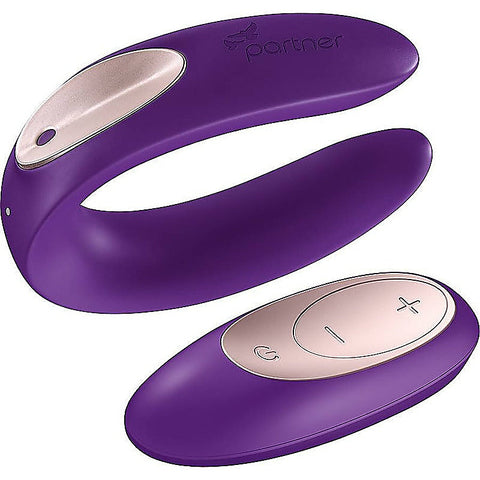 Partner Plus U Shaped Vibrating Couples Massager - Sex Toys For Couples