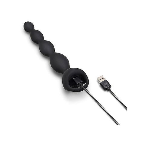 6.5 Inch Vibing Tapered Silicone Anal Beads By B-Vibe - Anal Beads and Balls