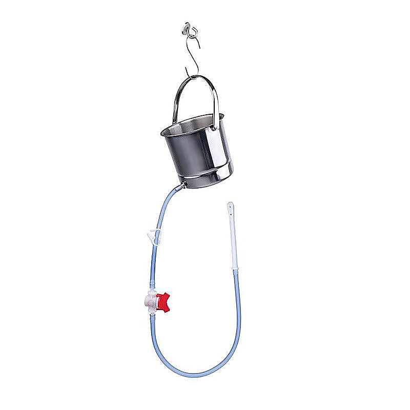Aquaclean 8Pc Stainless Steel Bucket Mate Set By Xgen - Enemas and Douches