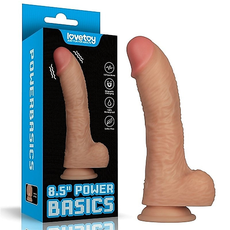 Power Basics Vibrating Dildo by Lovetoy - Vibrating Dildos