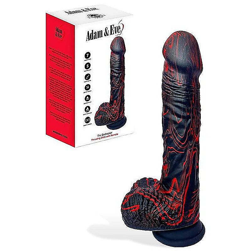 The Bedrocker Realistic Stimulating Dildo By Adam & Eve - Vibrating Dildos