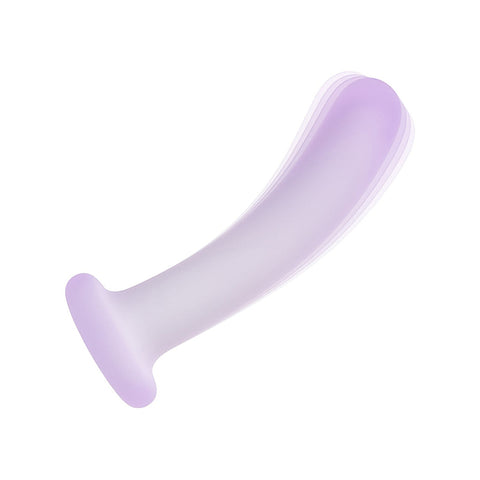 Lavender Haze Slender Curved Anal Probe - Non-Realistic Dildos