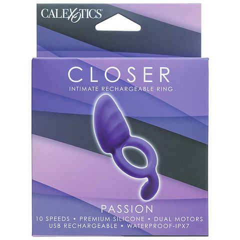 Closer Intimate Rechargeable Passion Cock Ring - Vibrating Cock Rings