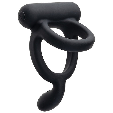 Closer Intimate Rechargeable Caress Penis Ring - Vibrating Cock Rings