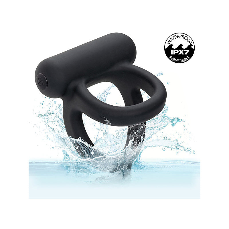 Closer Intimate Rechargeable Caress Penis Ring - Vibrating Cock Rings