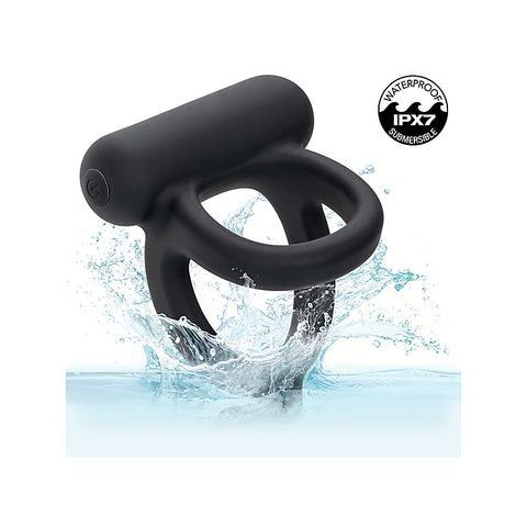 Closer Intimate Rechargeable Caress Penis Ring - Vibrating Cock Rings
