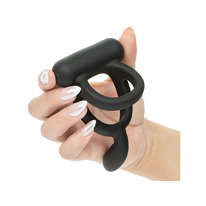 Closer Intimate Rechargeable Caress Penis Ring - Vibrating Cock Rings