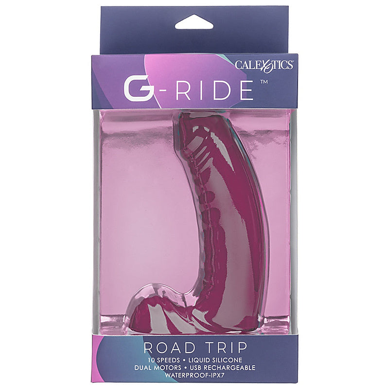 G-Ride Road Trip 10 Functions Curved Vibe - G-Spot Vibrators