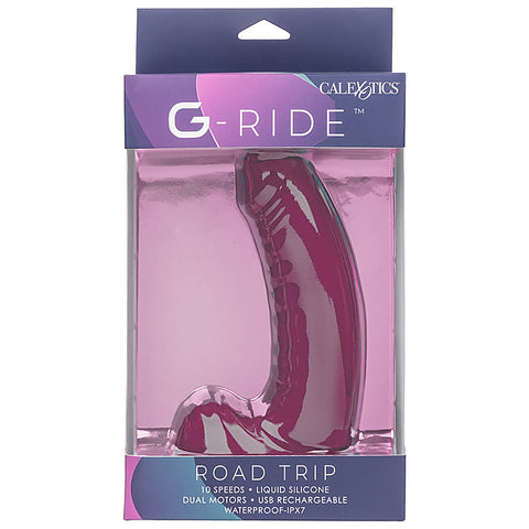 G-Ride Road Trip 10 Functions Curved Vibe - G-Spot Vibrators