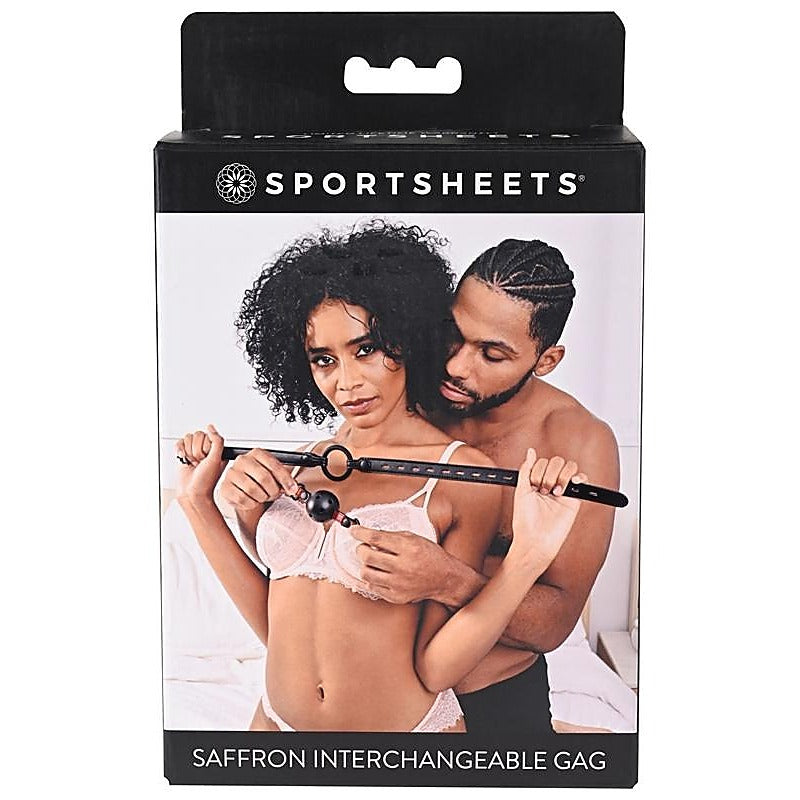 Saffron Interchangeable Gag By Sportsheets - Bondage Gags and Bits