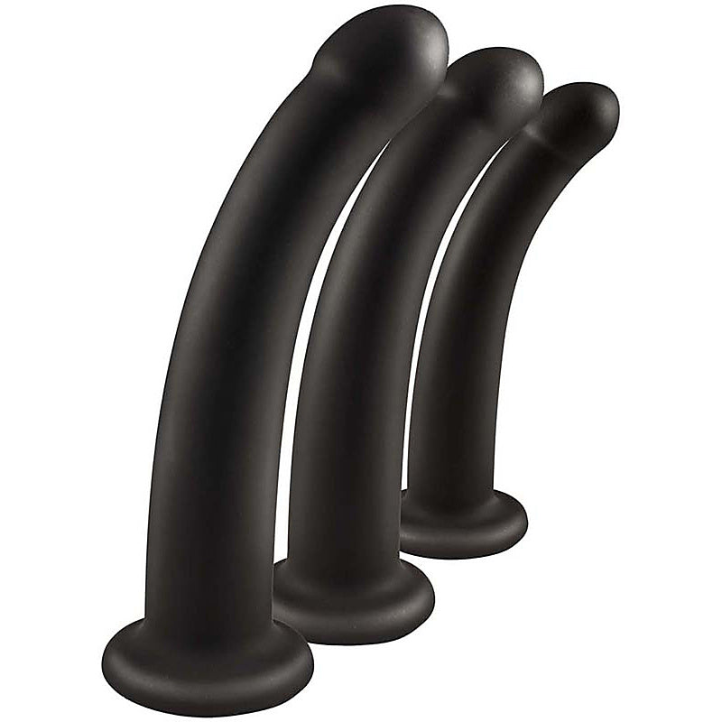 Trio Deluxe Curved Training Kit By Nasstoys - Anal Dildos