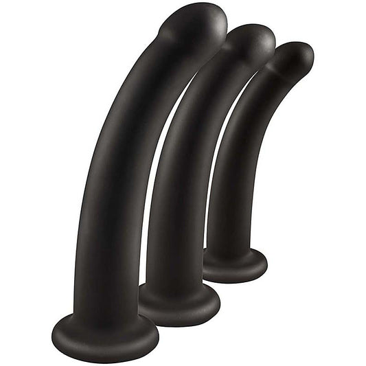 Trio Deluxe Curved Training Kit By Nasstoys - Anal Dildos
