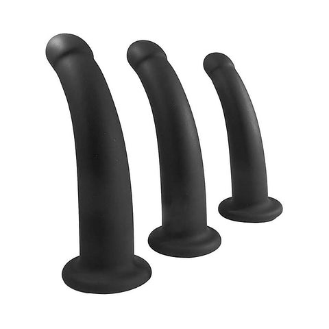 Trio Deluxe Curved Training Kit By Nasstoys - Anal Dildos