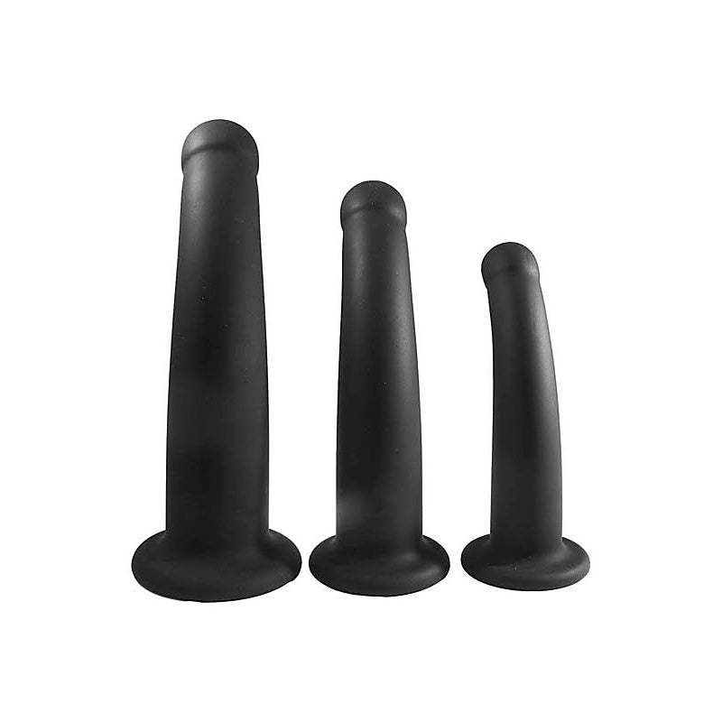 Trio Deluxe Curved Training Kit By Nasstoys - Anal Dildos