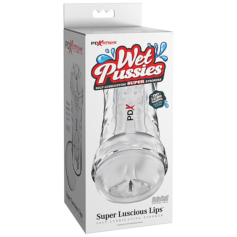 PDX Extreme Wet Pussies Super Luscious Lips Stroker - Masturbators and Strokers