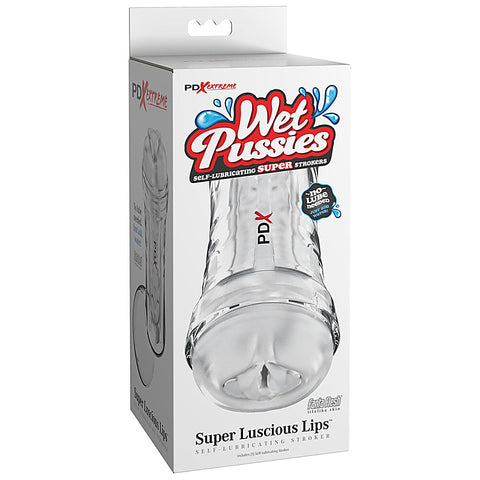 PDX Extreme Wet Pussies Super Luscious Lips Stroker - Masturbators and Strokers