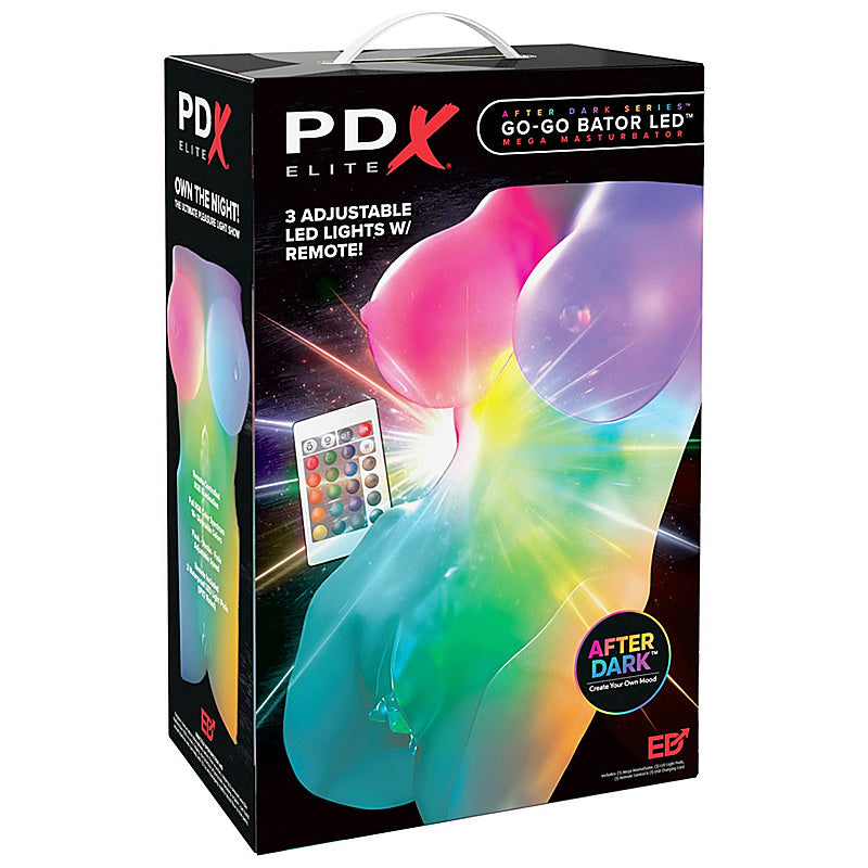 Pdx Elite Go-Go Bator Led Mega By Pipedream Products - Masturbators and Strokers