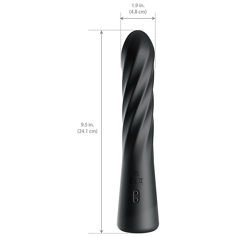 Anal Fantasy Elite Twist Ecstasy Anal Vibrator - Anal Vibrators