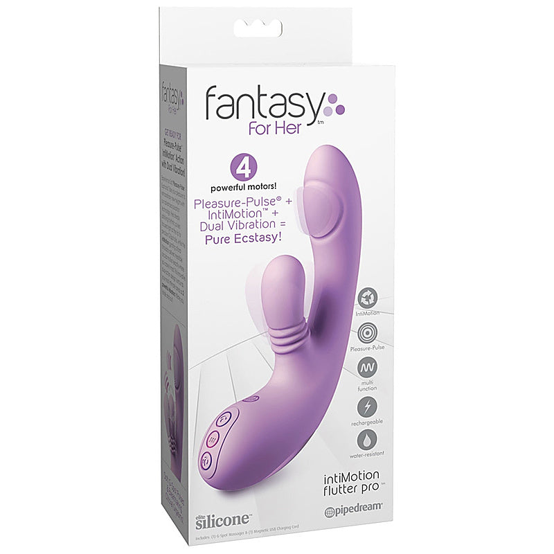 Intimotion Flutter Pro Rabbit Vibe By Pipedream - Rabbit Vibrators