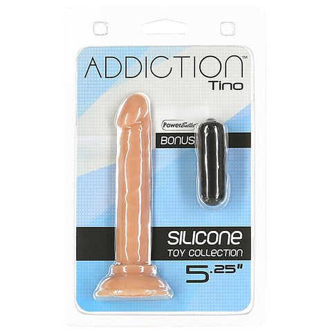 Tino 5.25 Inches Realistic Silicone Dildo By Bms Factory - Realistic Dildos