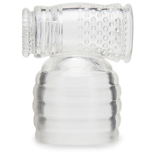 Clear Male Masturbator Wand Attachment By Le Wand - Masturbators and Strokers