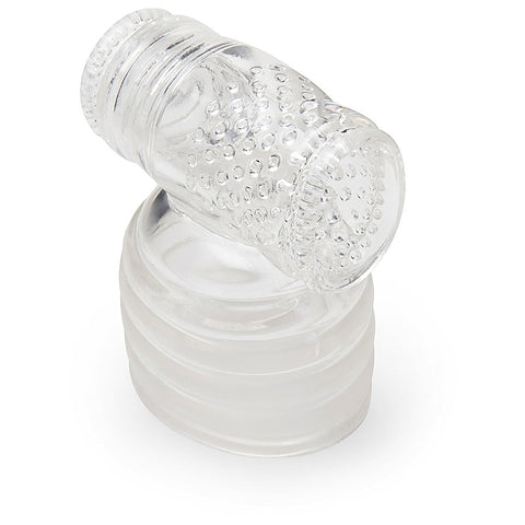 Clear Male Masturbator Wand Attachment By Le Wand - Masturbators and Strokers