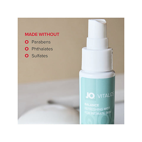Vitalize Balance Refreshing Mist Lubricant By System Jo - Massage Oils and Lubricants