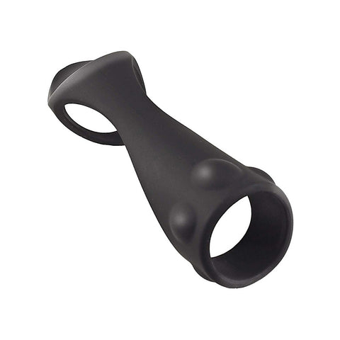 Enhancer Textured Cock Strap And Ball Stretcher By Nasstoys - Ball Stretchers and Crushers