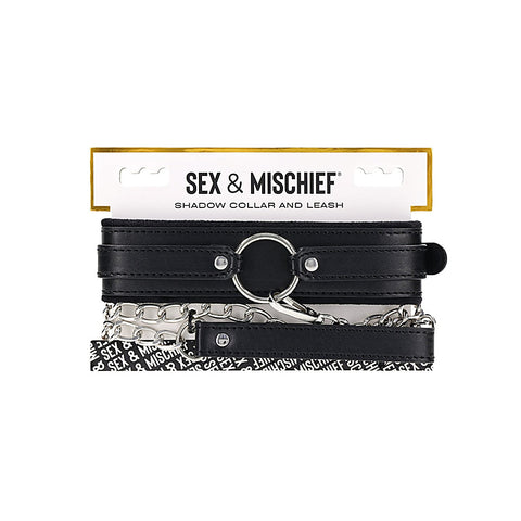 Shadow Collar and Leash by Sportsheets - Collars and Leads
