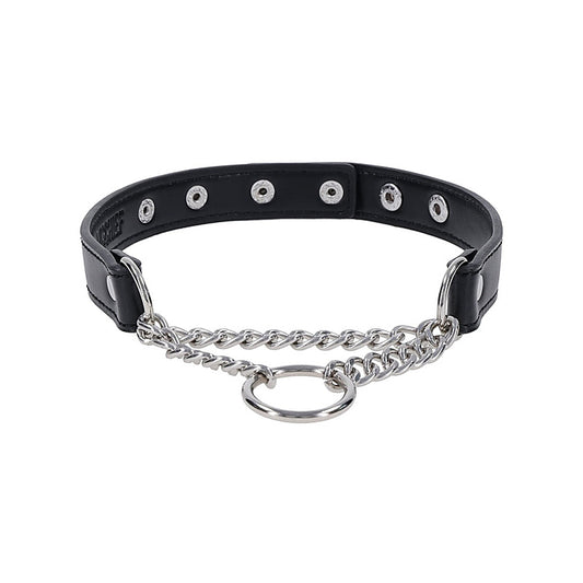 Shadow Day Bondage Collar By Sportsheets - Collars and Leads