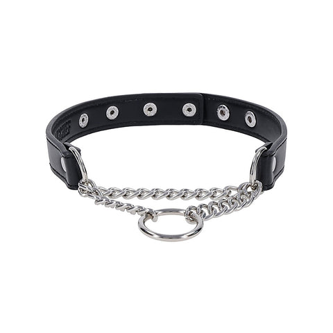 Shadow Day Bondage Collar By Sportsheets - Collars and Leads
