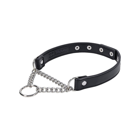 Shadow Day Bondage Collar By Sportsheets - Collars and Leads