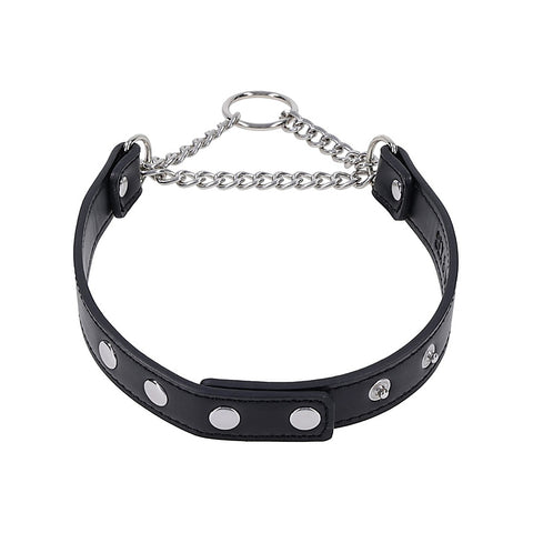 Shadow Day Bondage Collar By Sportsheets - Collars and Leads