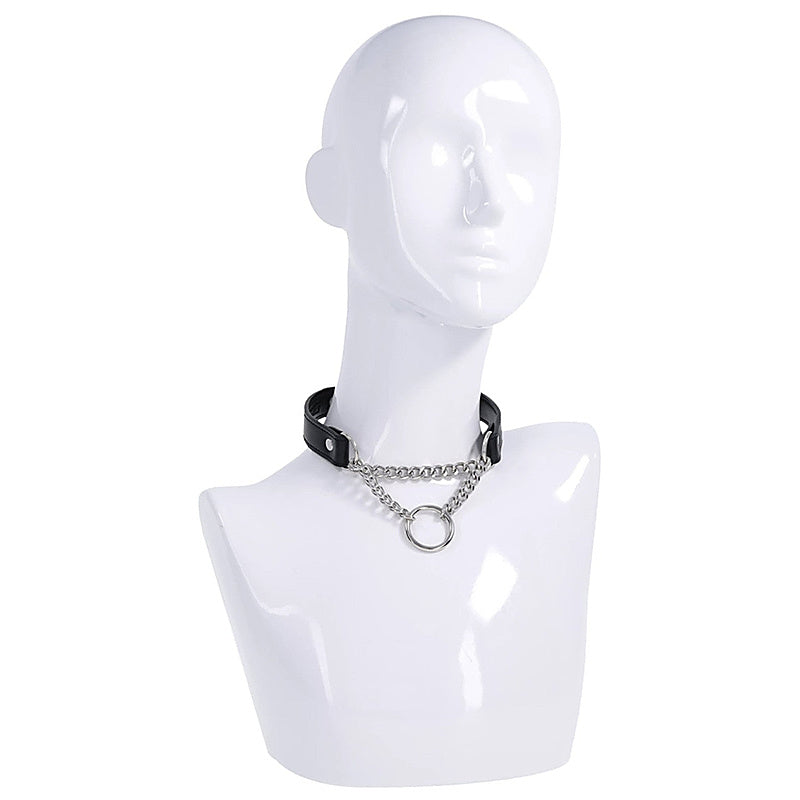 Shadow Day Bondage Collar By Sportsheets - Collars and Leads