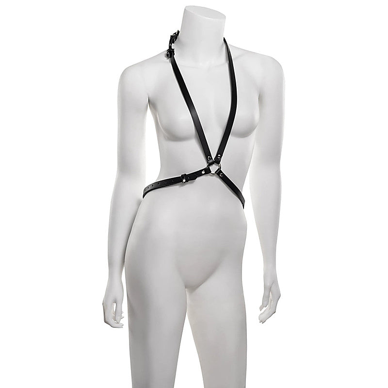 Sex And Mischief Shadow Body Harness By Sportsheets - Cuffs And Restraints
