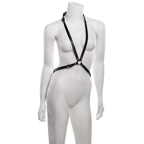 Sex And Mischief Shadow Body Harness By Sportsheets - Cuffs And Restraints