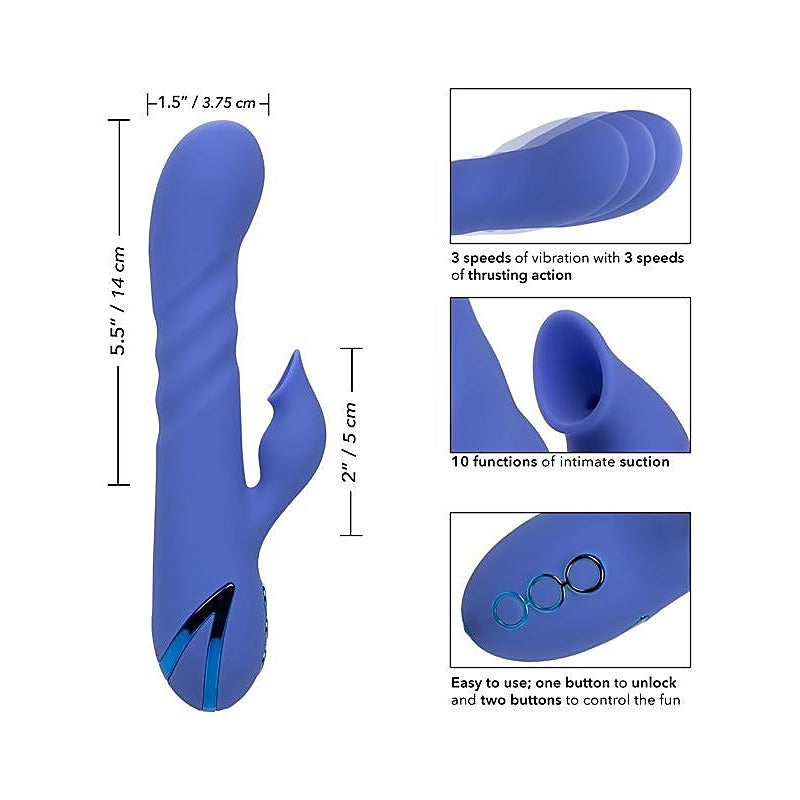 California Dreaming LA Love Vibrator - Rabbit Vibrators