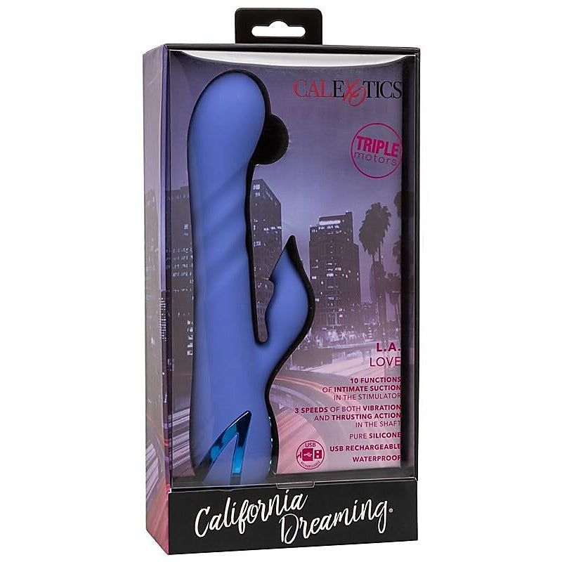California Dreaming LA Love Vibrator - Rabbit Vibrators