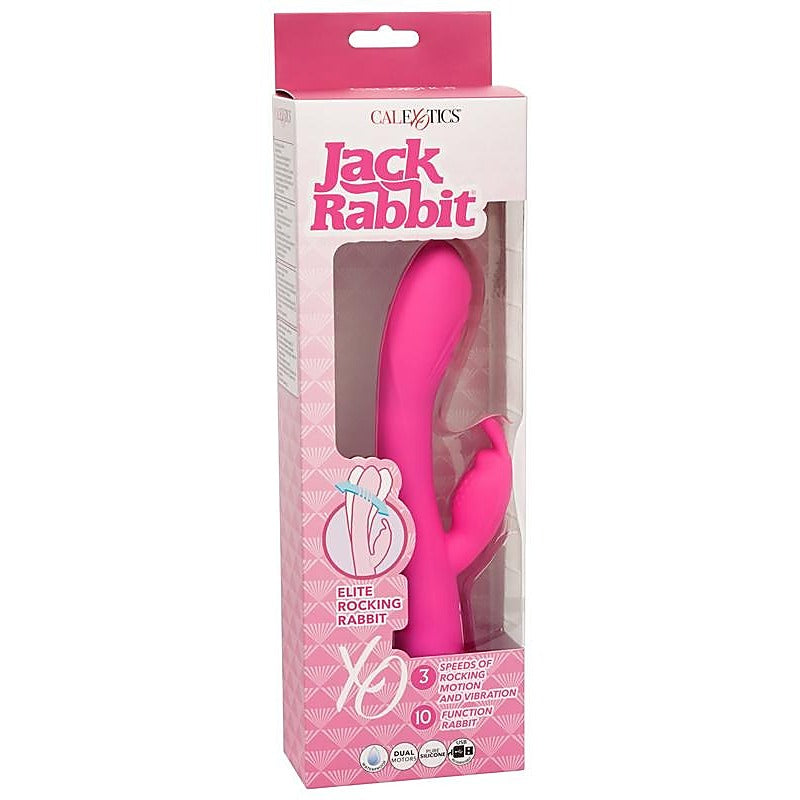 CalExotics Jack Rabbit Elite Rocking Rabbit Vibrator - Rabbit Vibrators