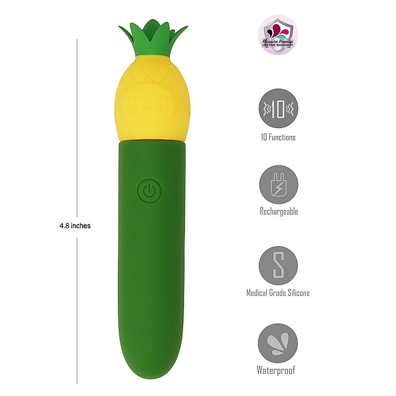 Maia Pina 10 Functions Usb Rechargeable Bullet By Maia Toys - Bullet Vibrators