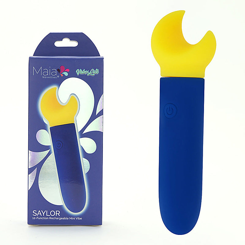 Saylor 10 Modes Usb Rechargeable Bullet By Maia - Bullet Vibrators
