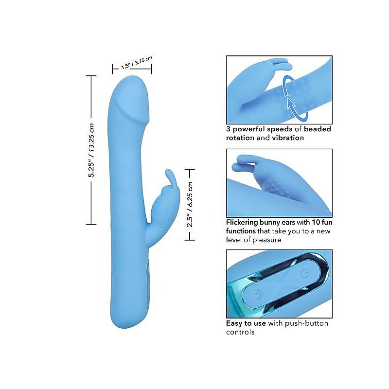 CalExotics Jack Rabbit Elite Rotating Rabbit Vibrator - Rabbit Vibrators