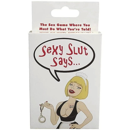 Sexy Slut Says Adult Card Game By Kheper Games - Sex Games, Coupons and Tricks