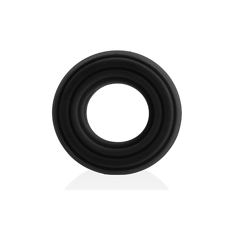 Roto Grooved Gripper Ribbed Cock Ring By Hunkyjunk - Stretchy Cock Rings