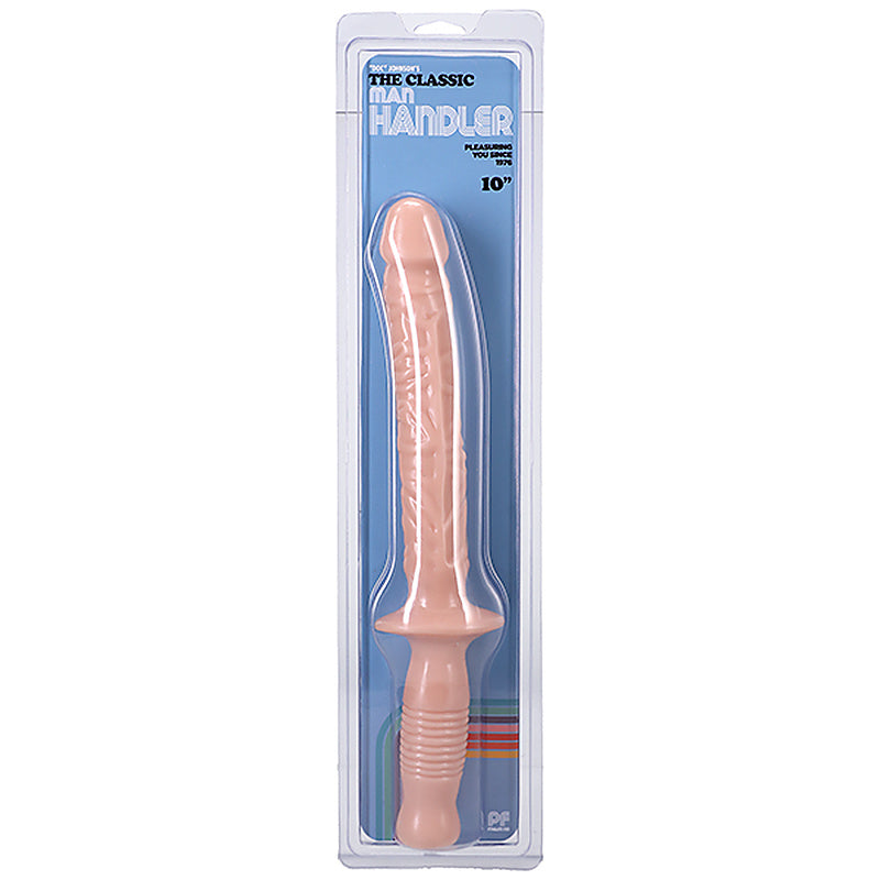 The Classic Manhandler 10" Dildo Handle by Doc Johnson - Realistic Dildos