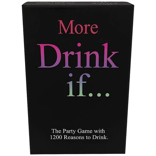 More Drink If Adult Card Game By Kheper Games - Sex Games, Coupons and Tricks
