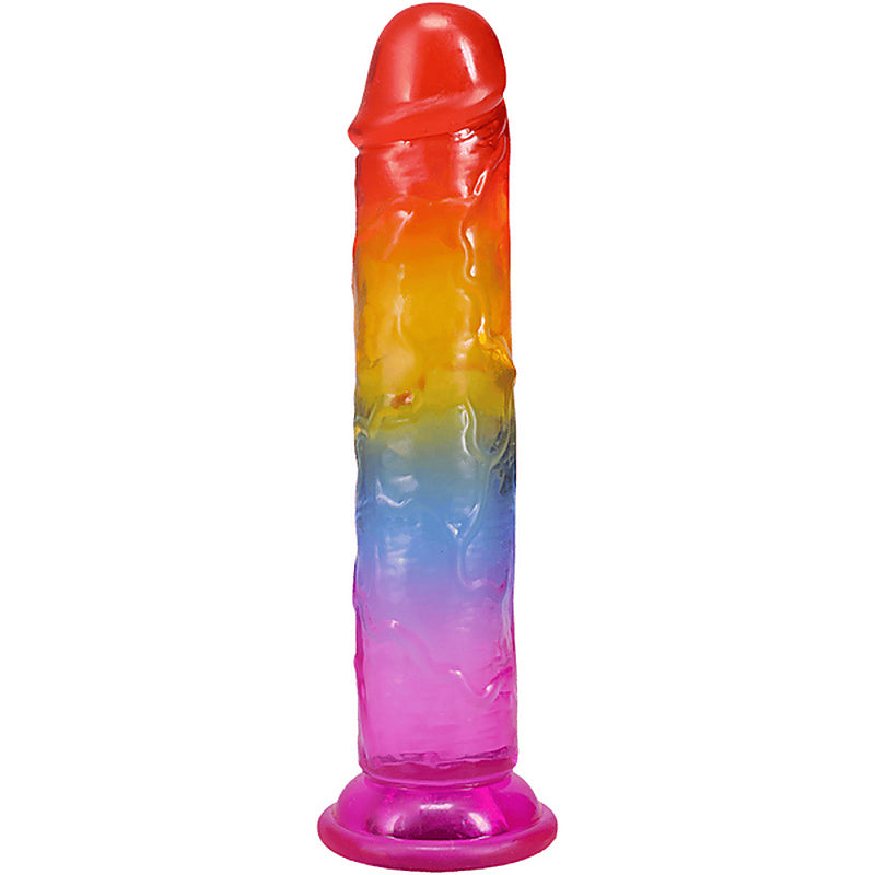 7 Inch Crystal Jellies Realistic Flexible Dong - Realistic Dildos